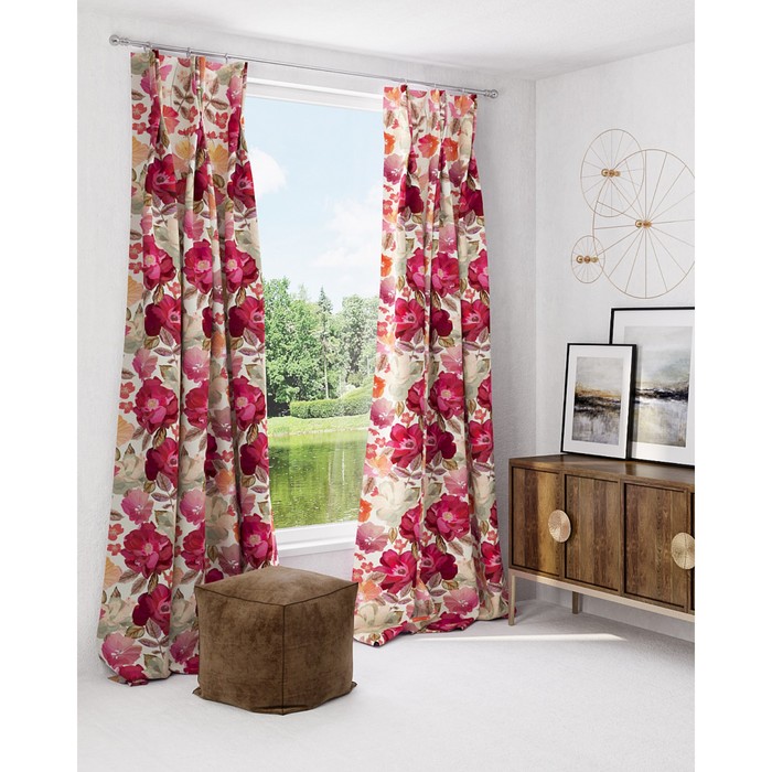 Шторы «Мартиль», размер 150х260 см-2 шт