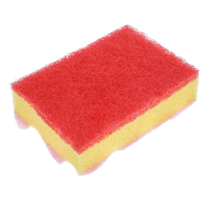 Губка поролоновая ANTIBACTERIAL 1шт