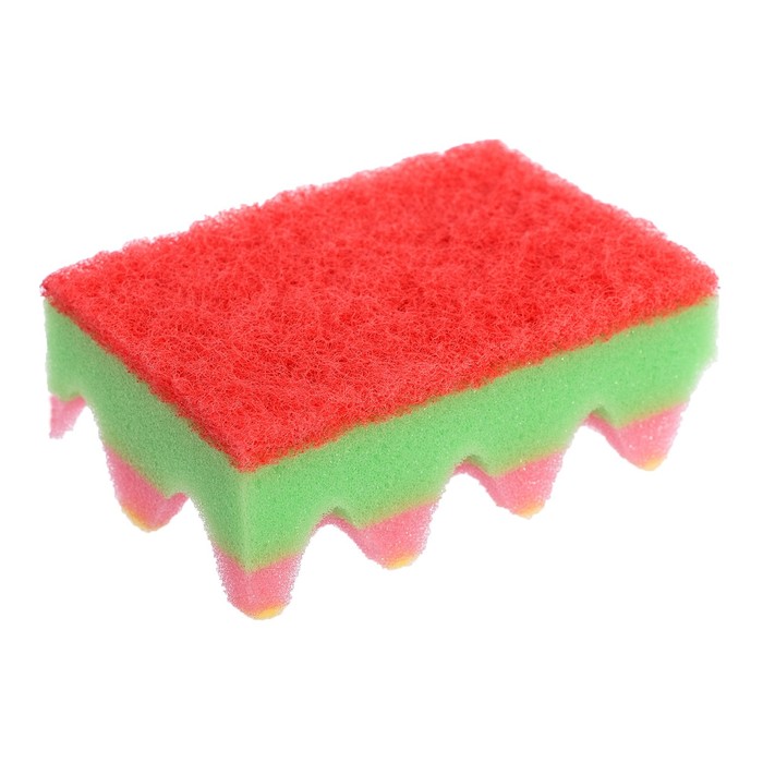 Губка поролоновая ANTIBACTERIAL 1шт