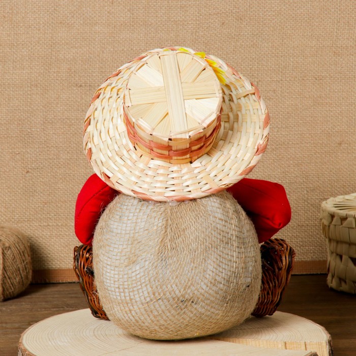 Сувенир «Домовой», с подковой и купюрой, 21х16х28 см, микс