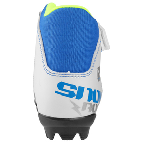 Ботинки лыжные TREK Snowrock NNN ИК, цвет белый, лого синий, размер 35 от Сима-ленд