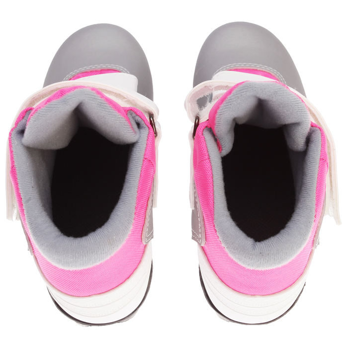 Ботинки лыжные TREK Distance Control SNS ИК, цвет серебряный, лого красный, размер 37