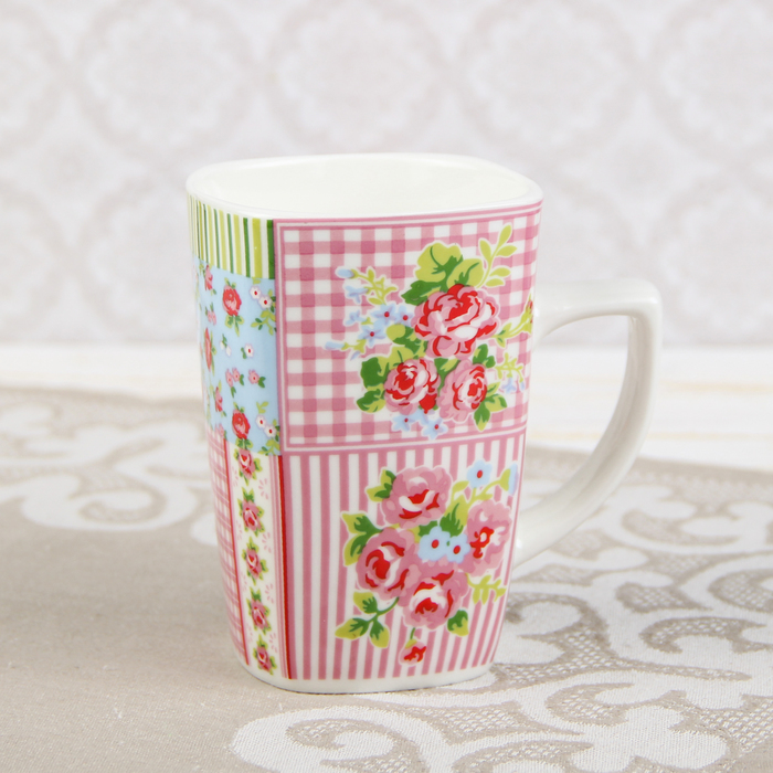 Кружка 330 мл "Душевность", рисунок МИКС