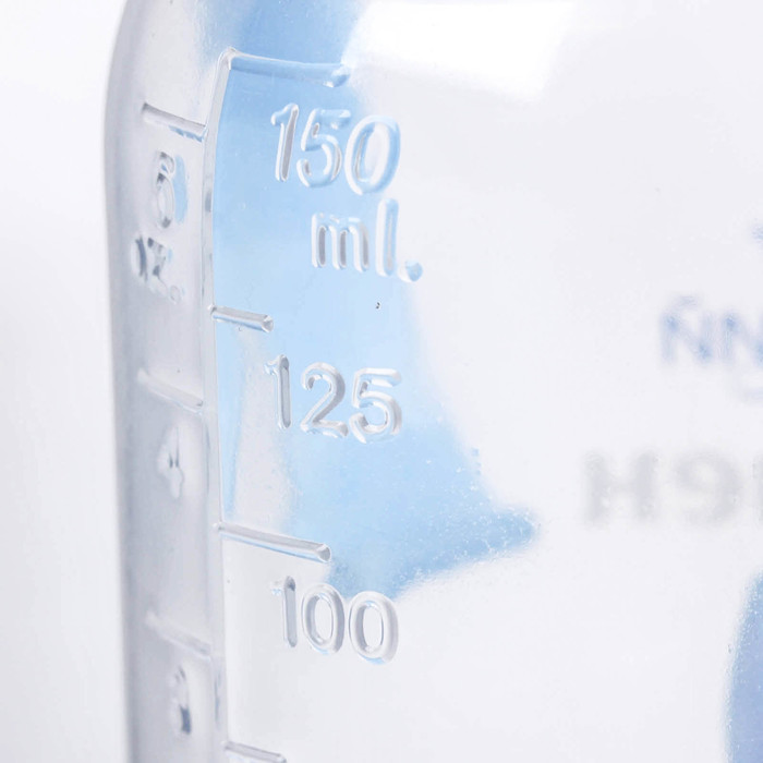 Бутылочка для кормления «Самый любимый» с ручками, 150 мл, от 0 мес., цвет голубой