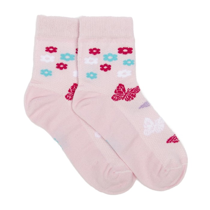 Носки детские НДД2-2890, цвет светло-розовый, р-р 16-18