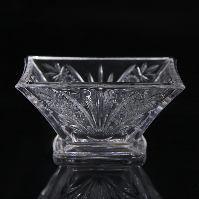 Конфетница квадратная 250 мл "Цветочная поэзия"