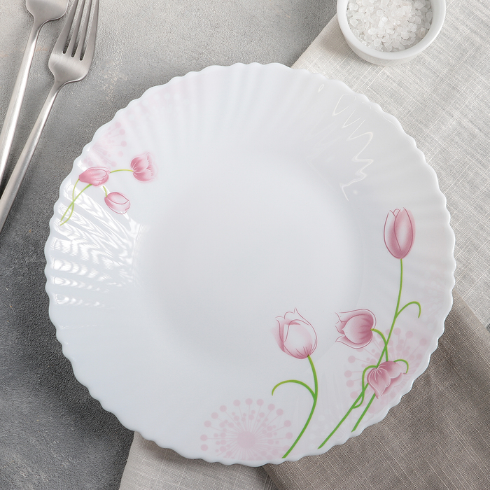 Тарелка обеденная "Тюльпан"