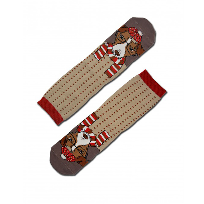 Носки мужские, цвет капучино, размер 27-29