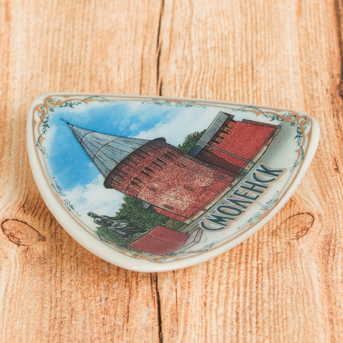 Магнит-треугольник «Смоленск», 6 см