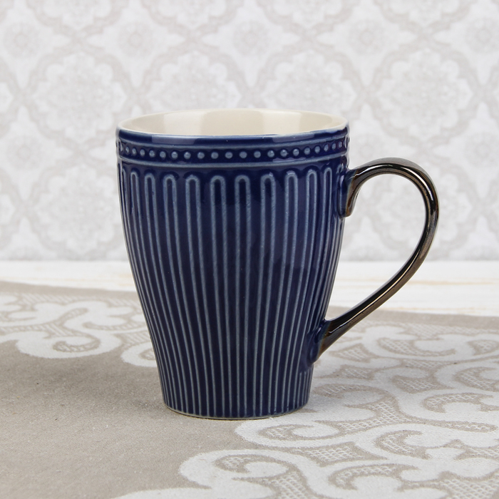 Кружка 330 мл "Стелла", цвет синий