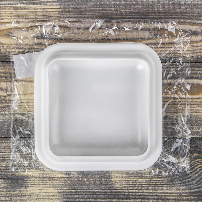 Форма для выпечки и муссовых десертов 16,5х5,5 см "Квадро", цвет белый