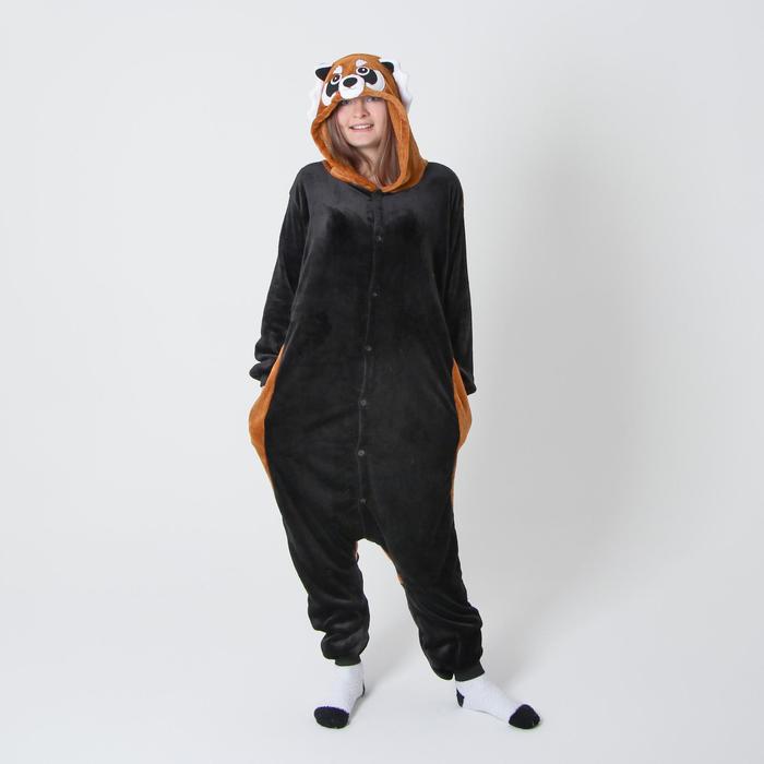 Комбинезон-кигуруми детский "Енот", рост 128 см