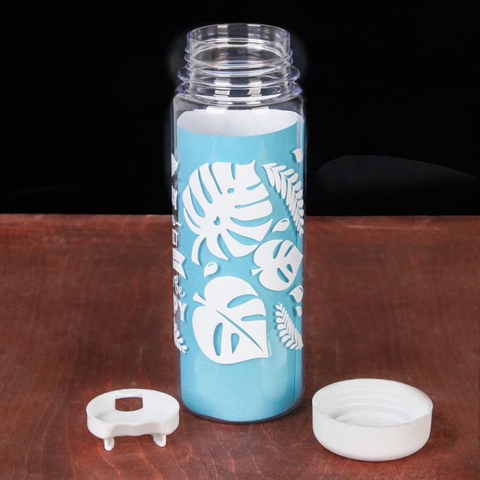 Бутылка для воды "Perfect day to be happy", 500 мл