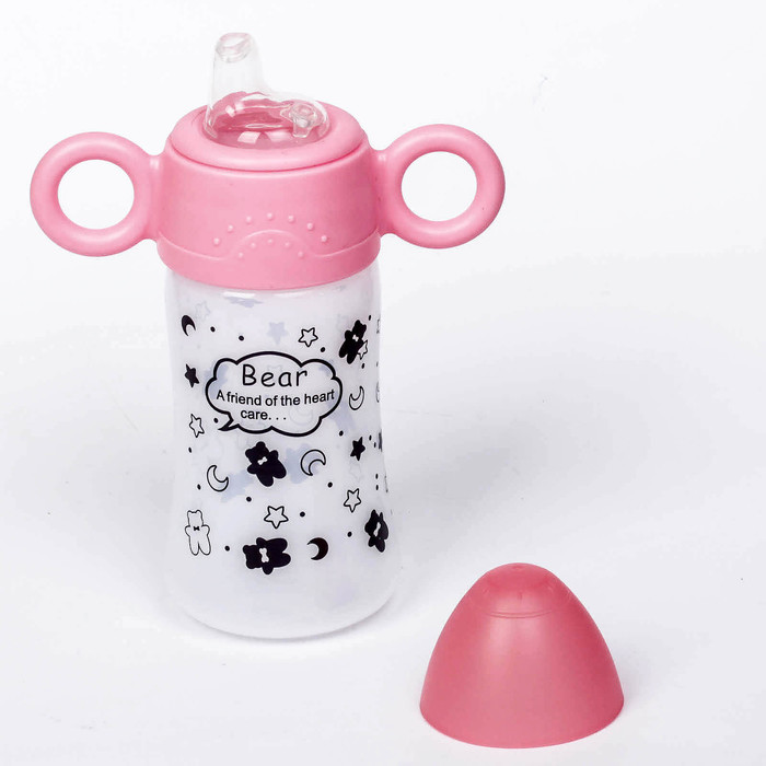 Поильник детский с мягким носиком, 240 мл, от 5 мес., цвет розовый