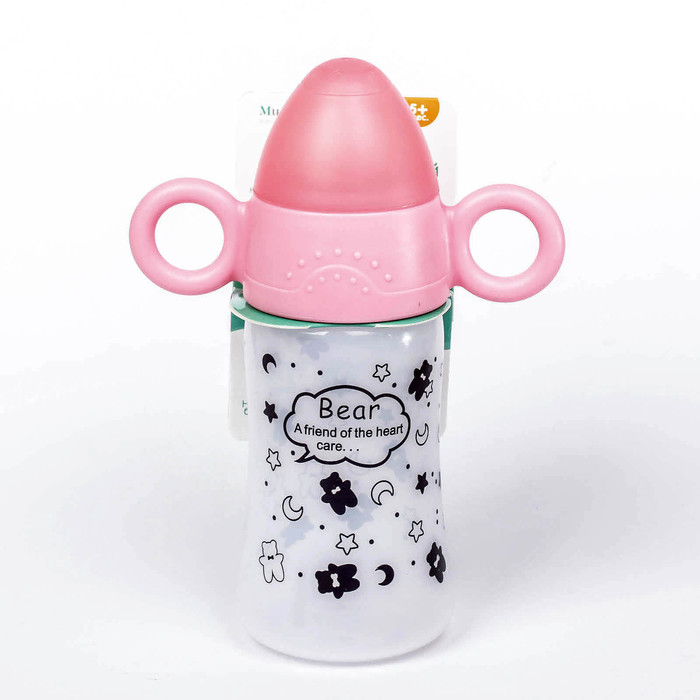 Поильник детский с мягким носиком, 240 мл, от 5 мес., цвет розовый