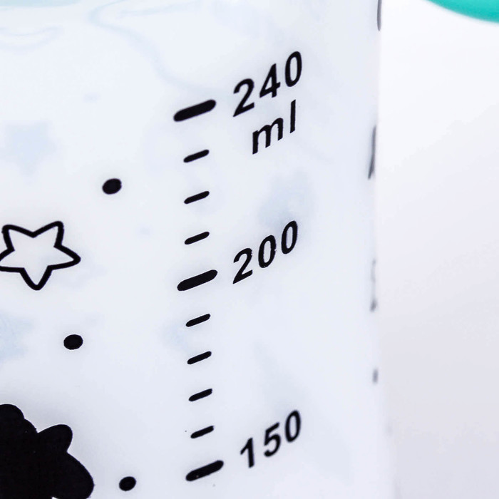 Поильник детский с мягким носиком, 240 мл, от 5 мес., цвет бирюзовый