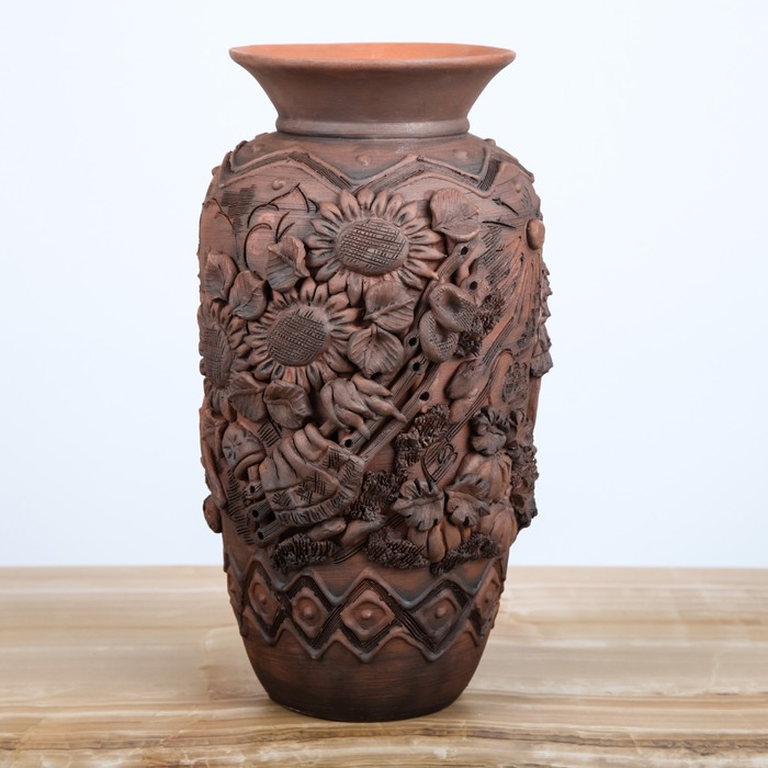 Ваза "Село", лепка