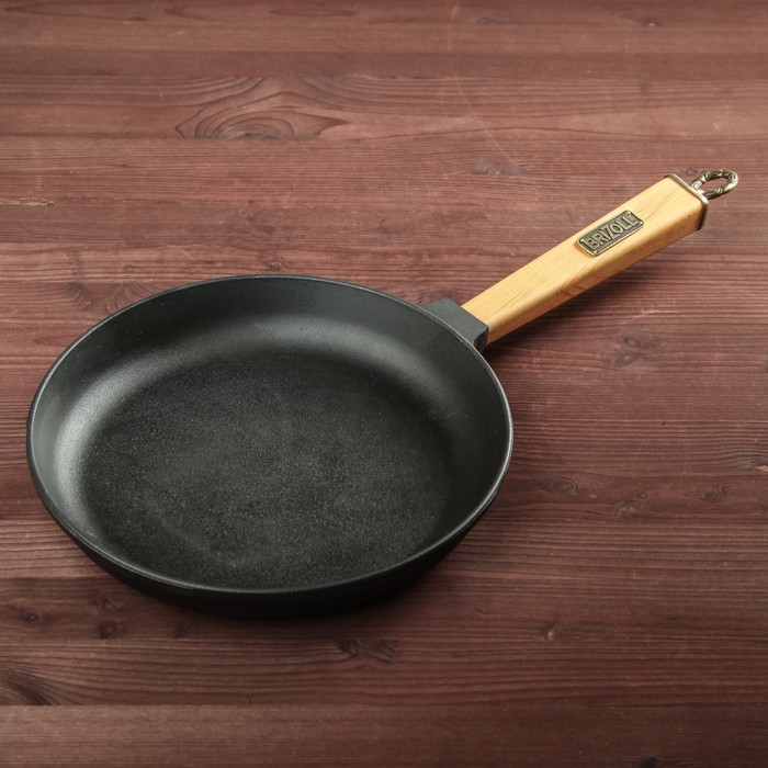 Сковорода чугунная ТМ "BRIZOLL" 240х40 ручка "КЛАССИК"