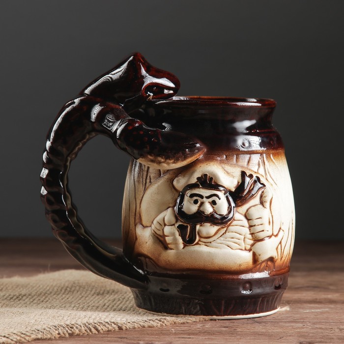 Бокал "Капитан рак", 1 л, микс