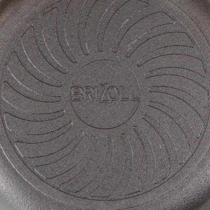 Сковорода чугунная ТМ "BRIZOLL" 280х60мм "МОНОЛИТ"