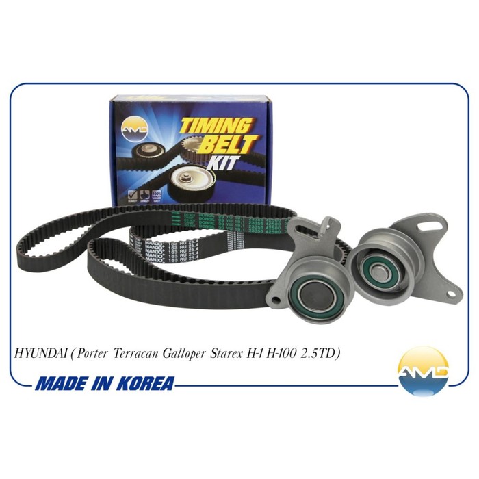 Ремень ГРМ, комплект AMD AMDKITBR13