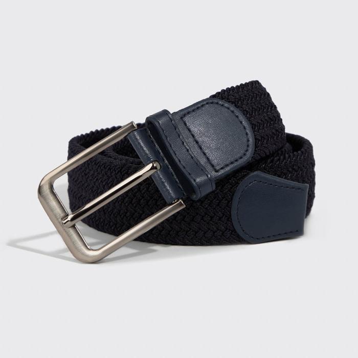 Ремень мужской, пряжка металл, цвет синий