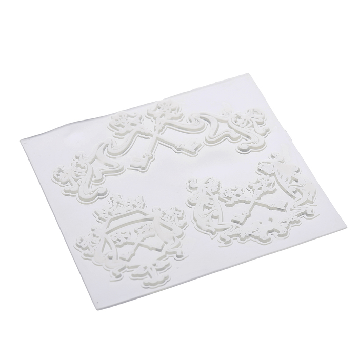 Набор силиконовых штампов "Гербовые ключи" 3 шт, 10х10 см