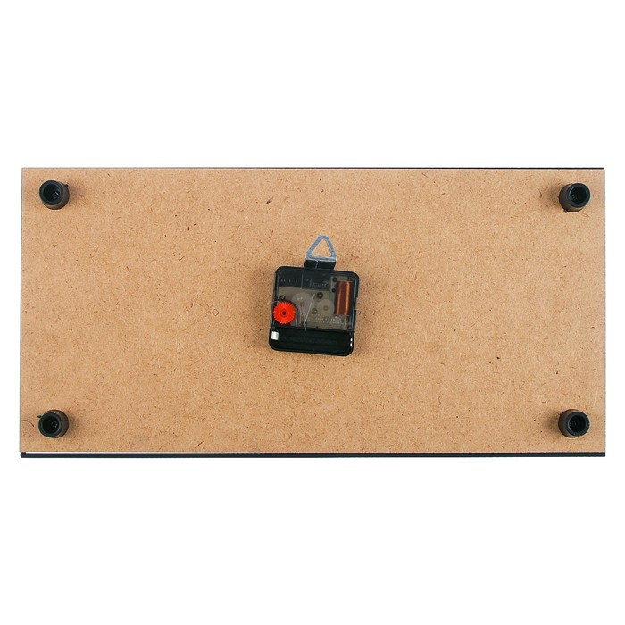 Часы настенные прямоугольные "Хаски", 19х39 см