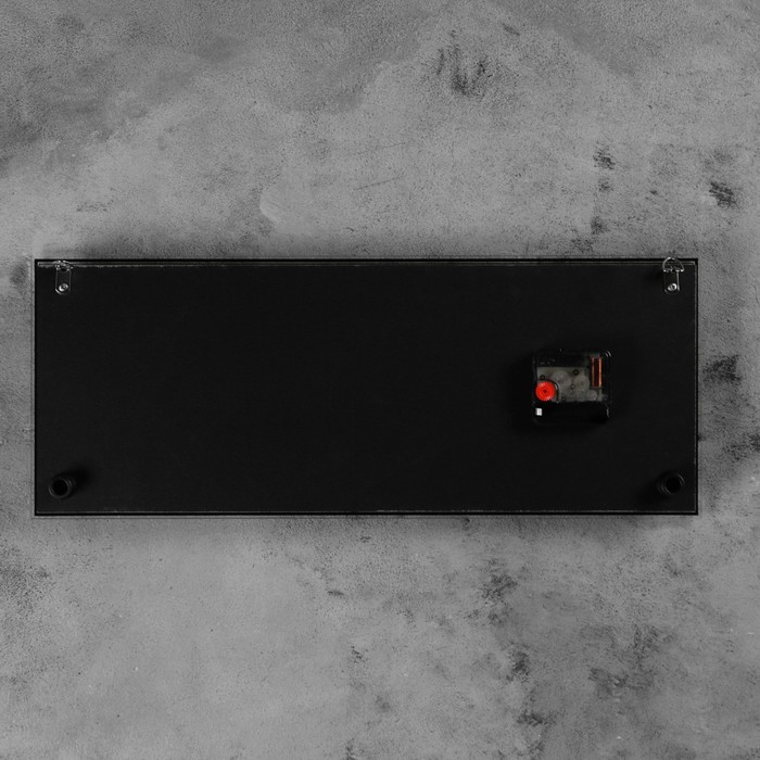 Часы настенные прямоугольные "Цапли", 20х50 см