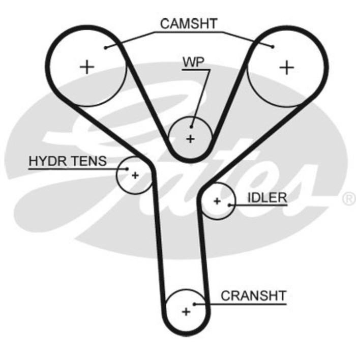 Ремень ГРМ Gates 5660XS