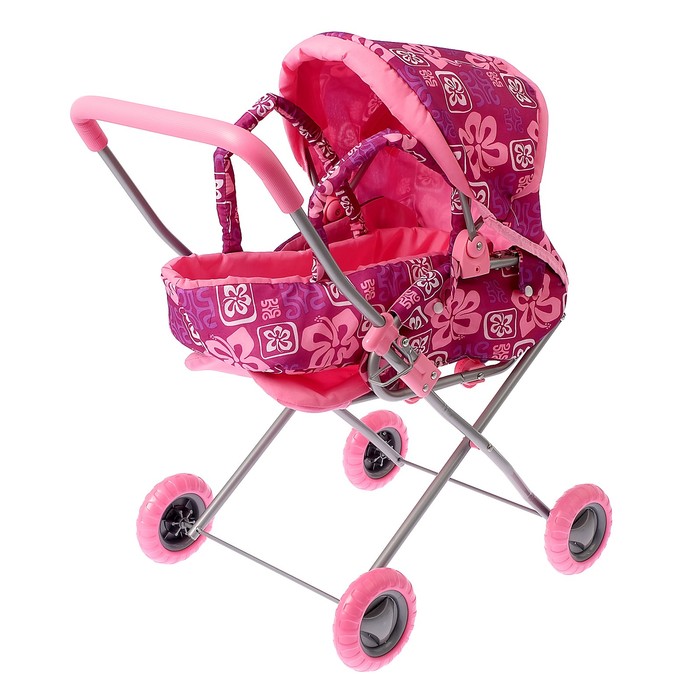 Коляска для кукол зимняя, металлический каркас