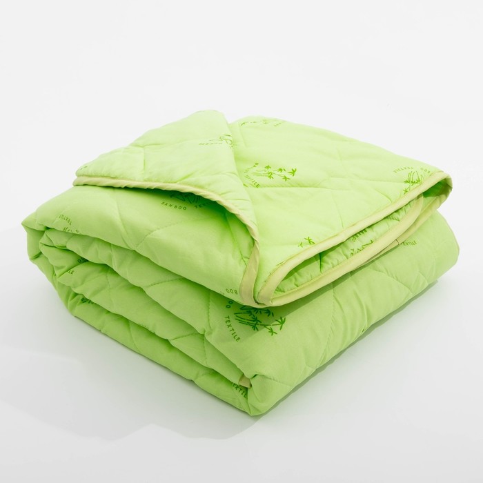 Одеяло Евро с окантовочной лентой в чемодане  200х220  см, пэ/бамбук, 300г/м2