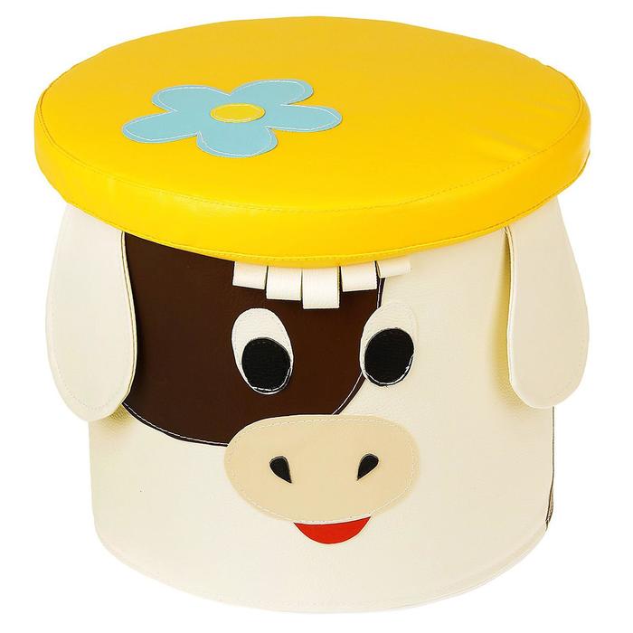 Мягкий пуфик "Коровка"