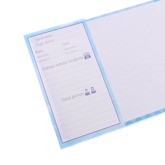 Обложка для медицинской карты "Панда"