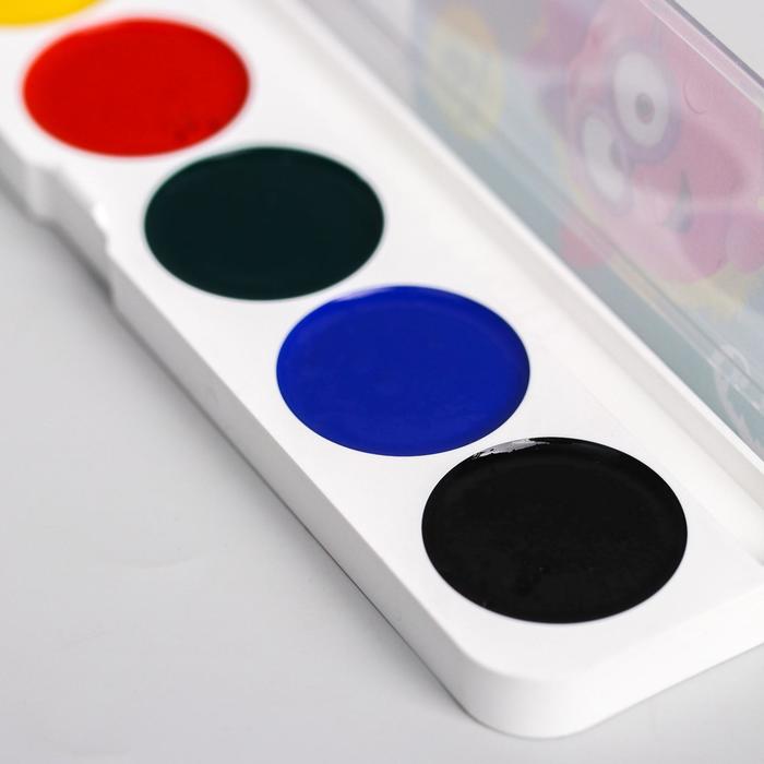 Акварель 6 цветов «Смешарики (Ёжик)»