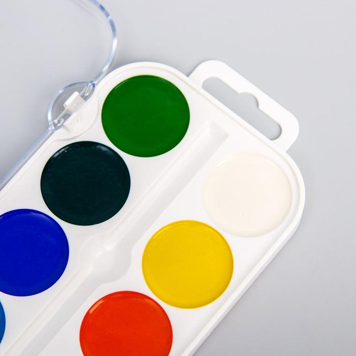 Акварель 12 цветов «Нюша», СМЕШАРИКИ