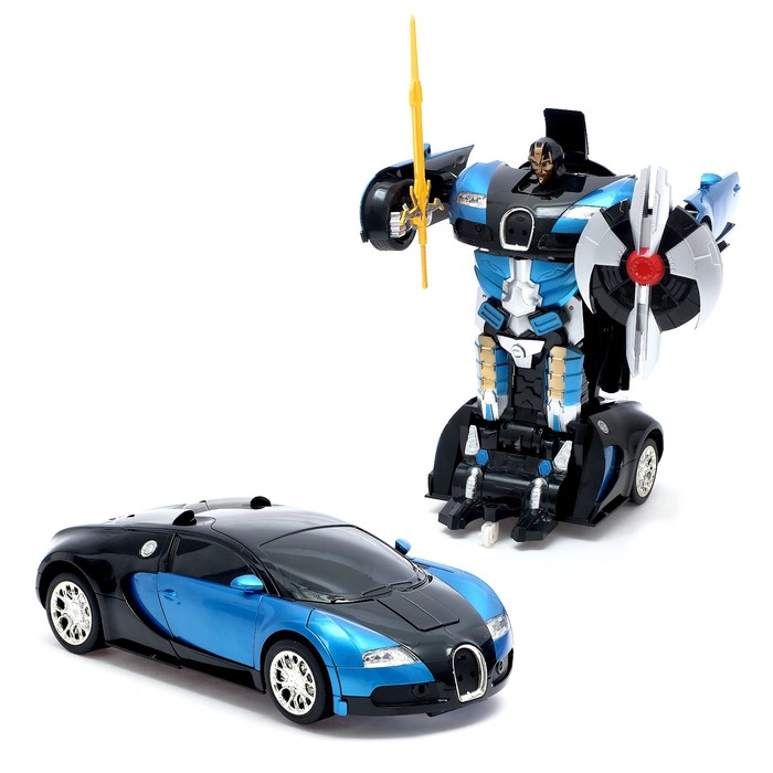 Робот-трансформер радиоуправляемый «Автобот», работает от аккумулятора, масштаб 1:14 МИКС mz 2315P