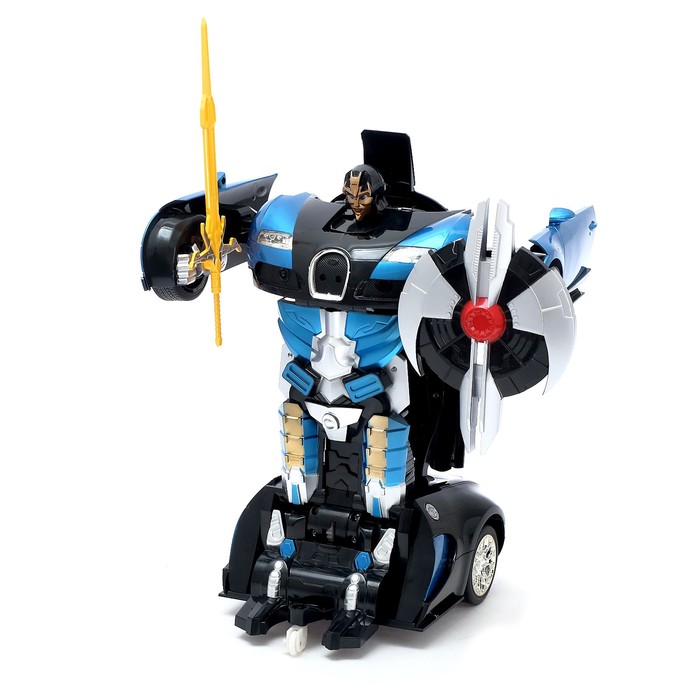 Робот-трансформер радиоуправляемый «Автобот», работает от аккумулятора, масштаб 1:14 МИКС mz 2315P