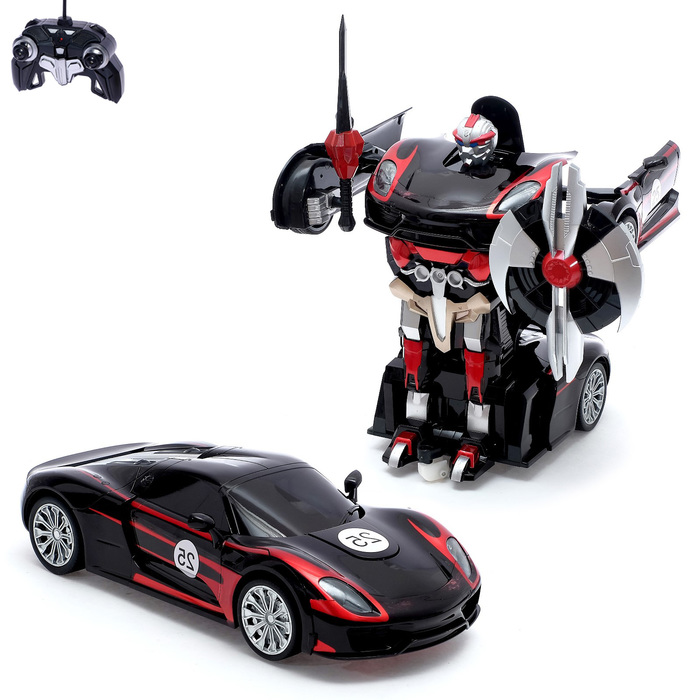 Робот-трансформер радиоуправляемый «Автобот», работает от аккумулятора, масштаб 1:14 МИКС mz 2337P