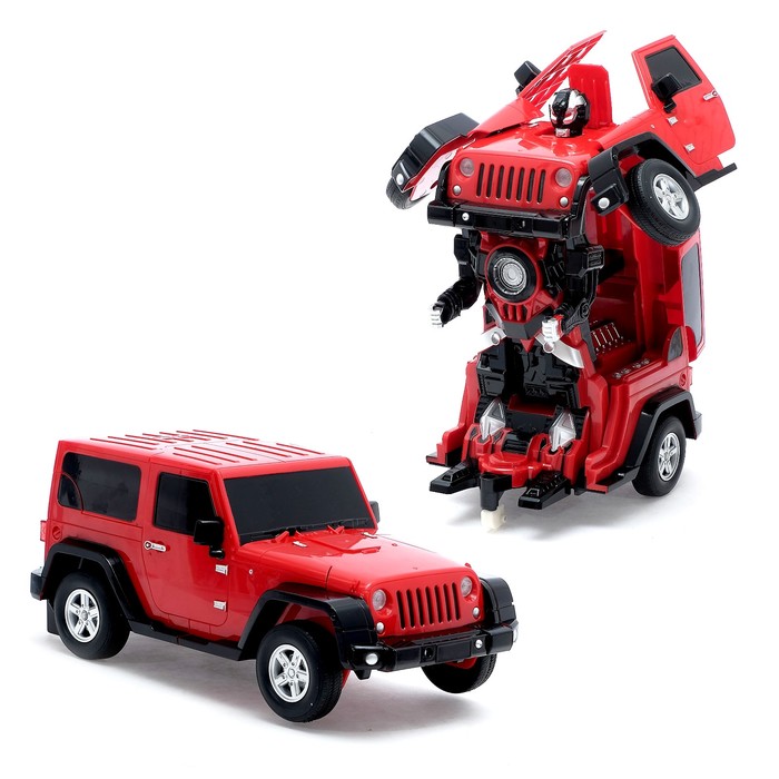 Робот-трансформер радиоуправляемый «Автобот», работает от аккумулятора, масштаб 1:14 МИКС mz 2825P