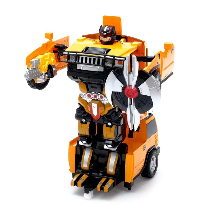 Робот-трансформер радиоуправляемый «Автобот», работает от аккумулятора, масштаб 1:14 МИКС mz 2323P