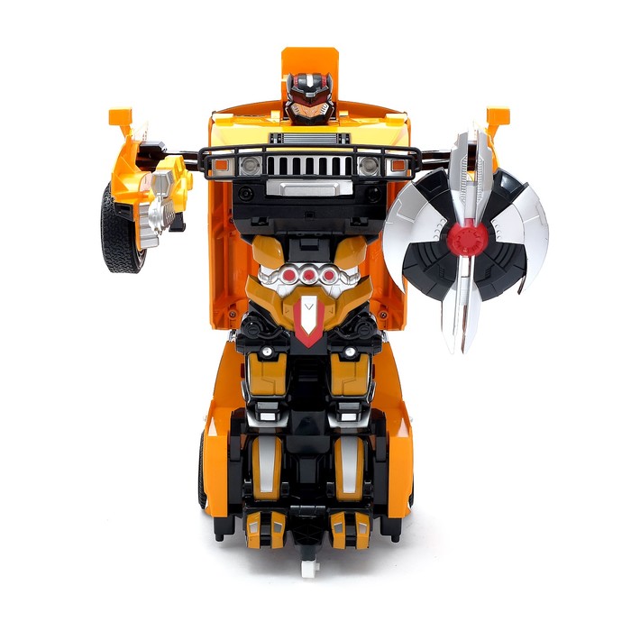 Робот-трансформер радиоуправляемый «Автобот», работает от аккумулятора, масштаб 1:14 МИКС mz 2323P