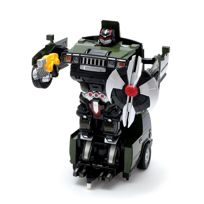Робот-трансформер радиоуправляемый «Автобот», работает от аккумулятора, масштаб 1:14 МИКС mz 2323P
