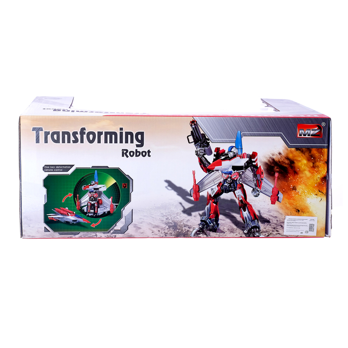 Робот-трансформер радиоуправляемый «Авиабот», работает от аккумулятора, масштаб 1:14, MZ 2389P