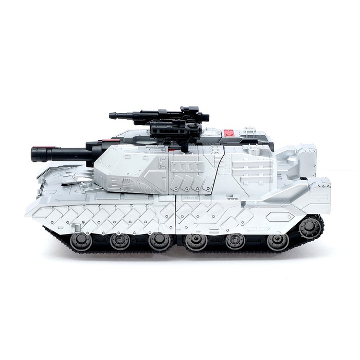 Робот-трансформер радиоуправляемый «Танк», работает от аккумулятора, масштаб 1:10, MZ 2327PF