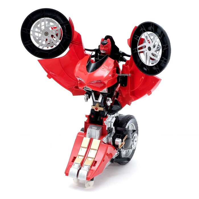 Робот-трансформер радиоуправляемый «Мотобот», работает от аккумулятора, масштаб 1:14, MZ 2830P
