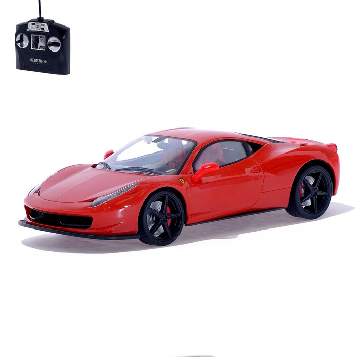 Машина радиоуправляемая Ferrari F458 Italia, масштаб 1:14, работает от аккумулятора, свет, MZ 2019