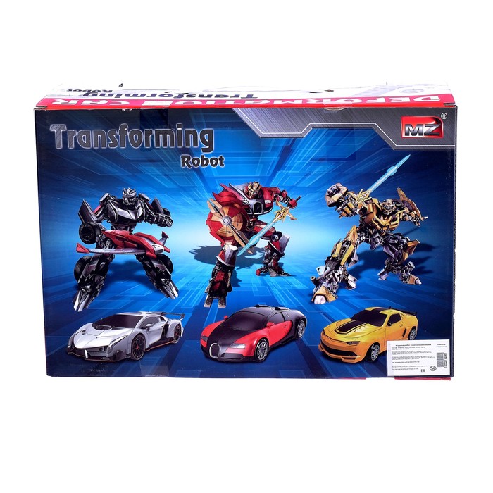 Робот-трансформер радиоуправляемый «Автобот», работает от аккумулятора, масштаб 1:22, МИКС mz 2333X
