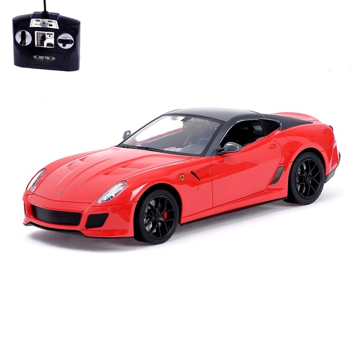 Машина радиоуправляемая "Ferrari 599XX", масштаб 1:14, работает от аккумулятора, свет, МИКС, mz 2029