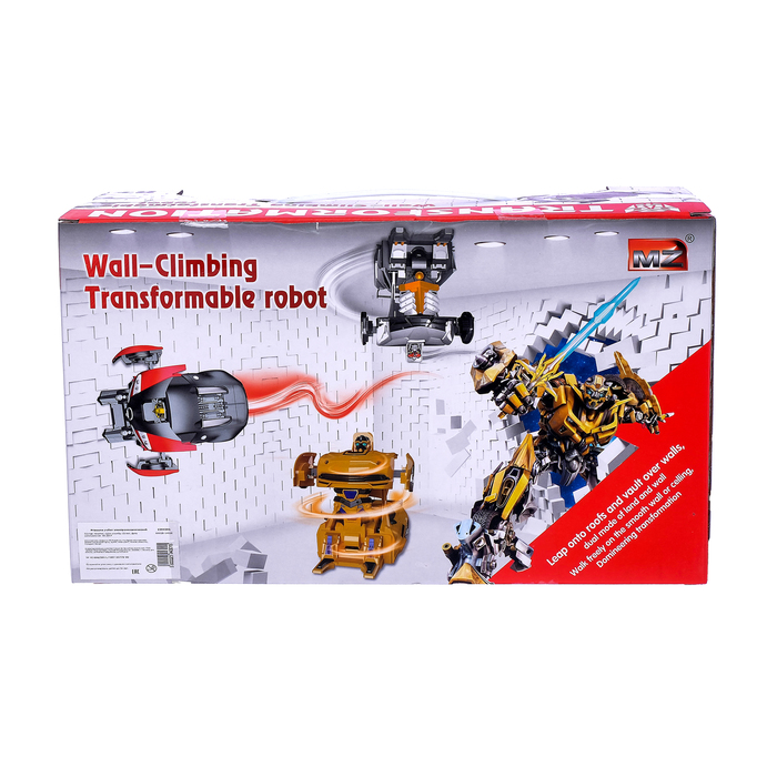 Робот-трансформер радиоуправляемый «Автобот», работает от аккумулятора, ездит по стенам, масштаб 1:24 МИКС mz 2815P